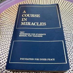 A Course In Miracles  Text Workbook for Students